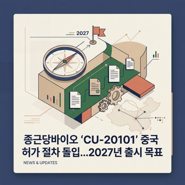 ai thumbnail branding 종근당바이오 ‘CU 20101 중국 허가 절차 돌입…2027년 출시 목표 1787188930