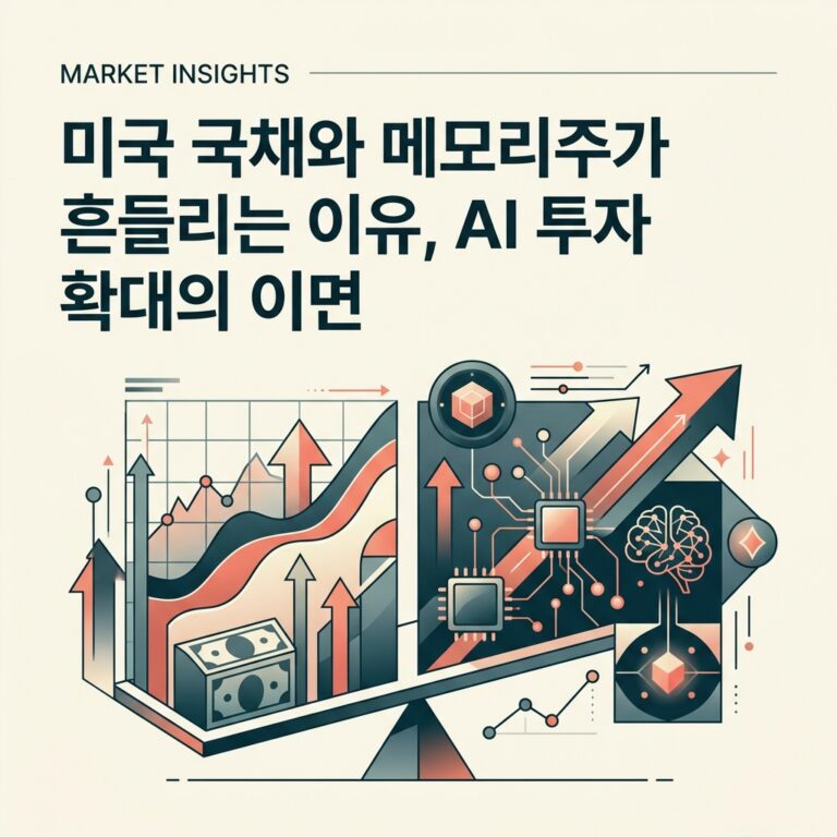 ai thumbnail branding 미국 국채와 메모리주가 흔들리는 이유 AI 투자 확대의 이면 1788789891