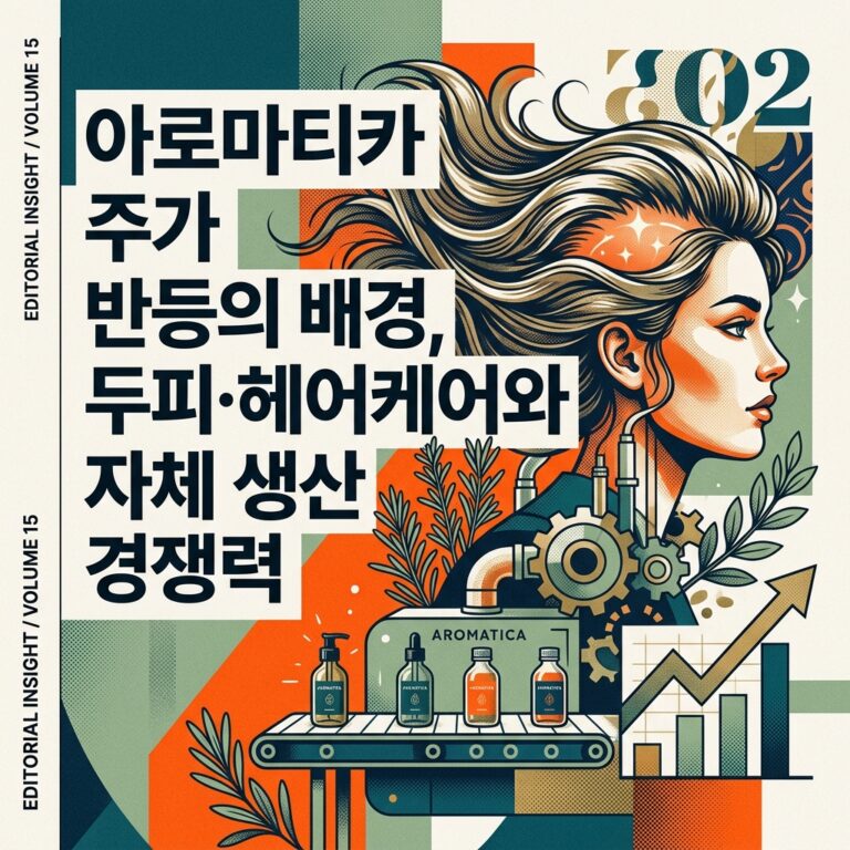 ai thumbnail poster 아로마티카 주가 반등의 배경 두피·헤어케어와 자체 생산 경쟁력 1789715927