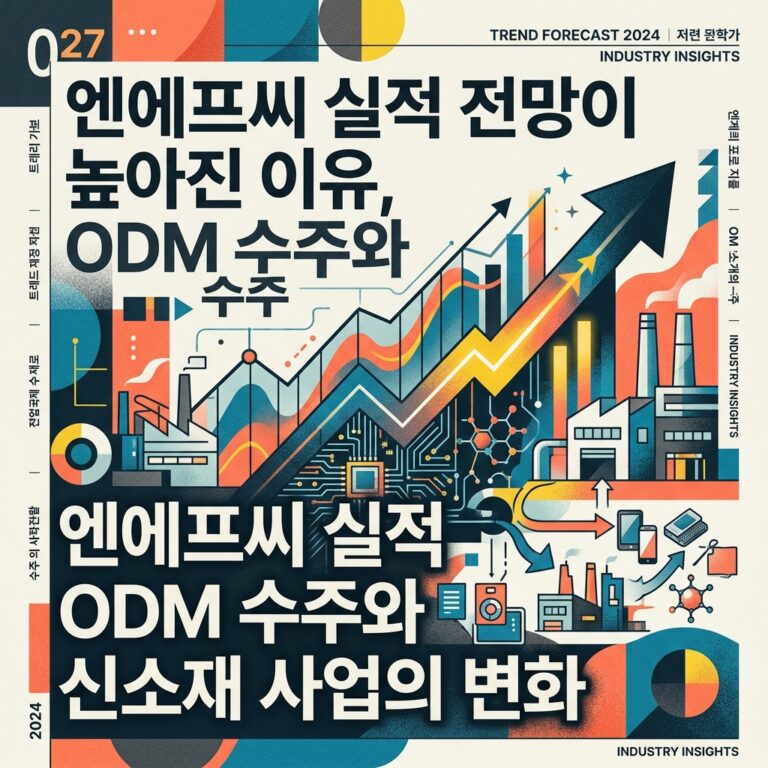 ai thumbnail poster 엔에프씨 실적 전망이 높아진 이유 ODM 수주와 신소재 사업의 변화 1789709775